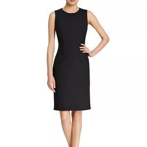 BOSS Women Dirusa Fundamental Sheath Dress in black size 2